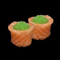 SUSHIS TULIPE TOBIKO WASABI X2
