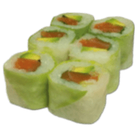 SPRING ROLLS SAUMON AVOCAT X6