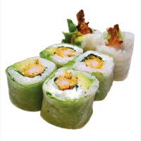 SPRING ROLLS TEMPURA CREVETTE X6